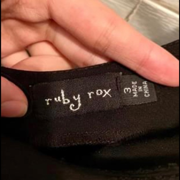 Mini designer dress black and white - Picture 2 of 2